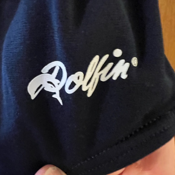 Dolfin Womens Swimsuit One Piece Bathing Swim Suit Navy Blue Vintage NWT Size 30 - Picture 3 of 12